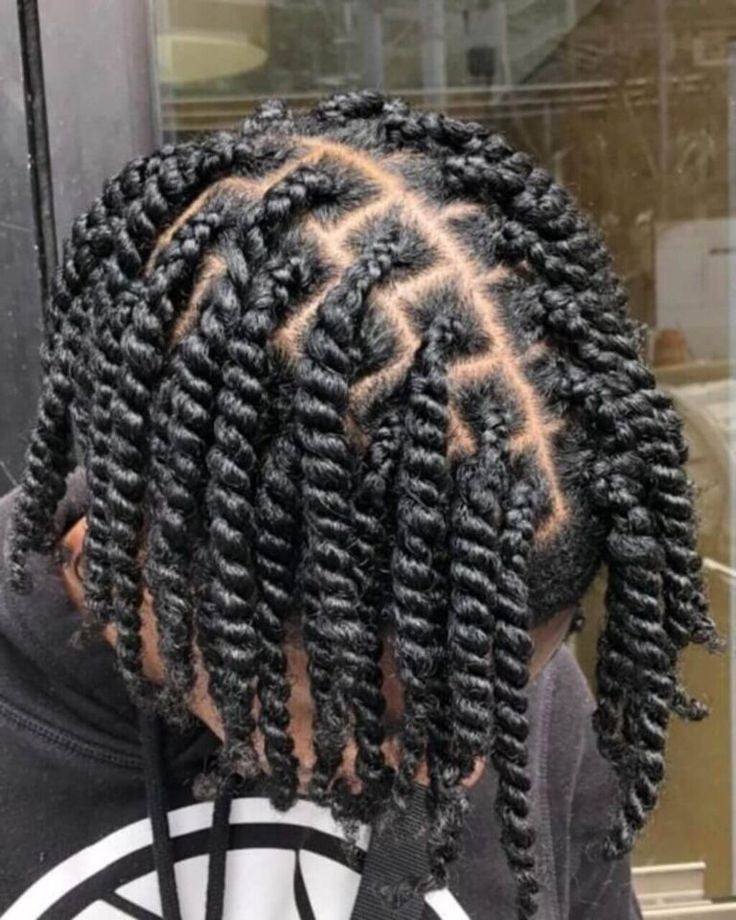 Twist cabello corto